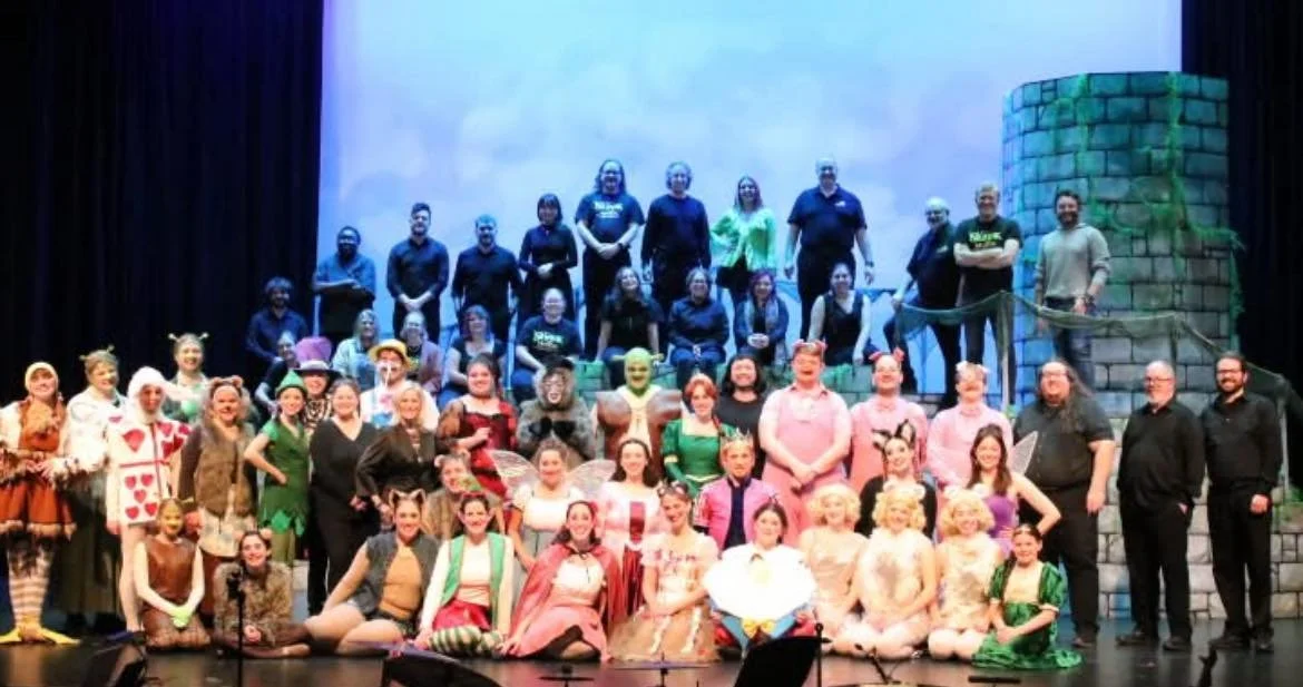 Cast, Crew, Creative Team, and Orchestra of Deerfield Family Theater's "Shrek: The Musical" (November 22, 2025)