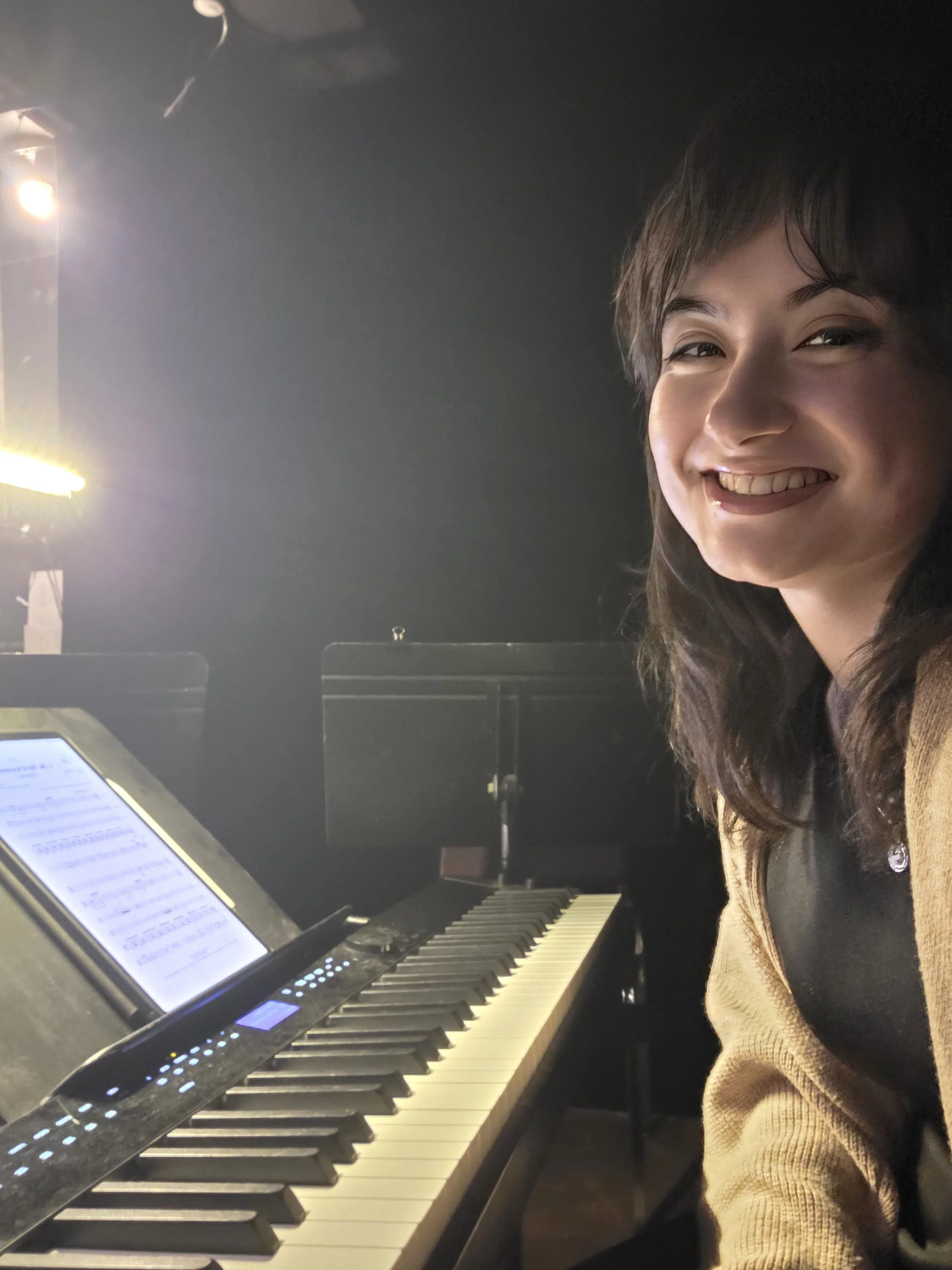 Piano-conducting my first show - Scaramouche with City Lit Theatre! (May 3, 2026)