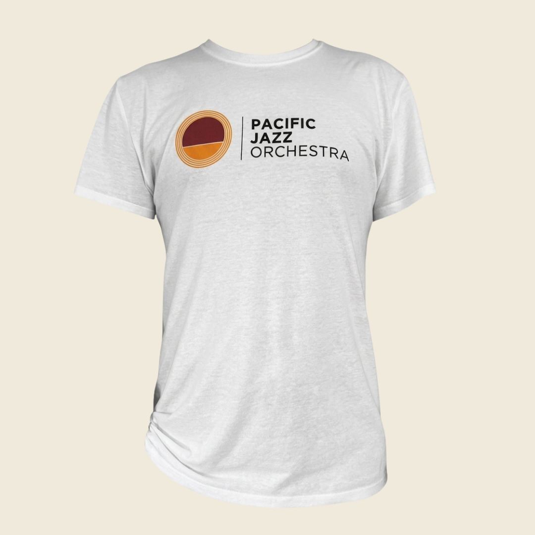 T-Shirt White w/ Orange Logo
