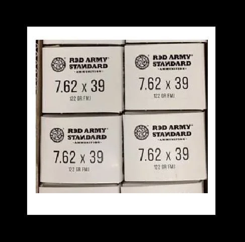 Century Red Army Russian 7.62x39 20 rounds 122 grain FMJ AK47 Wolf