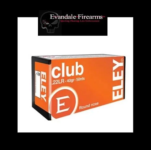 ELEY CLUB 22LR 40GR RN 50RD