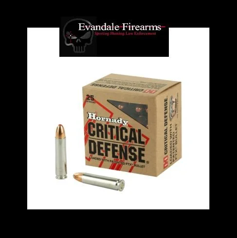 Hornady, Critical Defense, 30 Carbine, 110 Grain, FlexTip, 25 Round Box