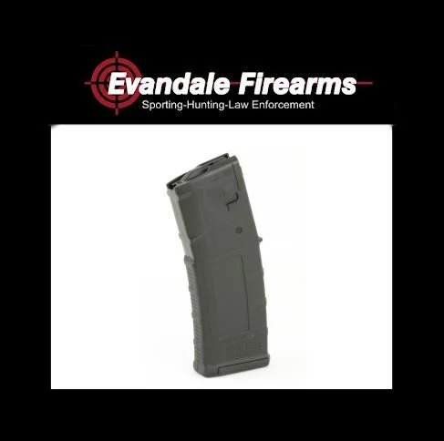 Magpul Industries, Magazine, M3, 300 Blackout, 30 Rounds, Fits AR Rifles, Optimized Internal Geometry For 300BLK Bullets, Distinct Exterior Rib Design To Mitigate Crossloading, Black