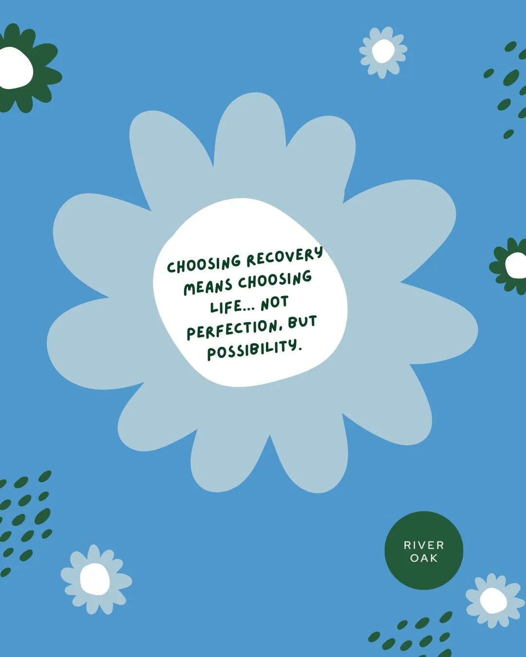Recovery is brave. It&rsquo;s choosing life over fear, hope over doubt, and growth over perfection. You deserve a life filled with possibility 💚💙
.
.
.
.
.
#riveroakhealth #psychology #dietitian #RAVES #HAES #eatingdisorderrecovery