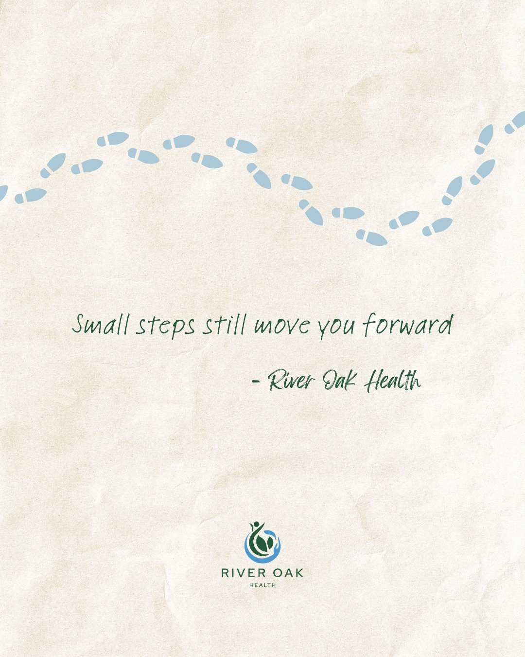 Even the smallest steps bring us forward 💚💙
.
.
.
.
.
.
#riveroakhealth #psychology #dietitian #RAVES #HAES #eatingdisorderrecovery #dietculture