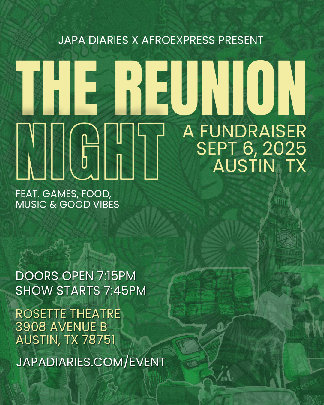 The Reunion: Game Night Event