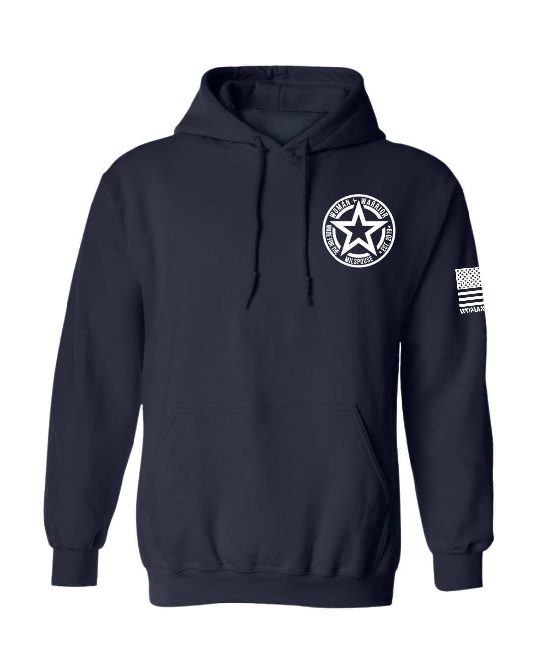 WOMAN + WARRIOR Logo | US Navy