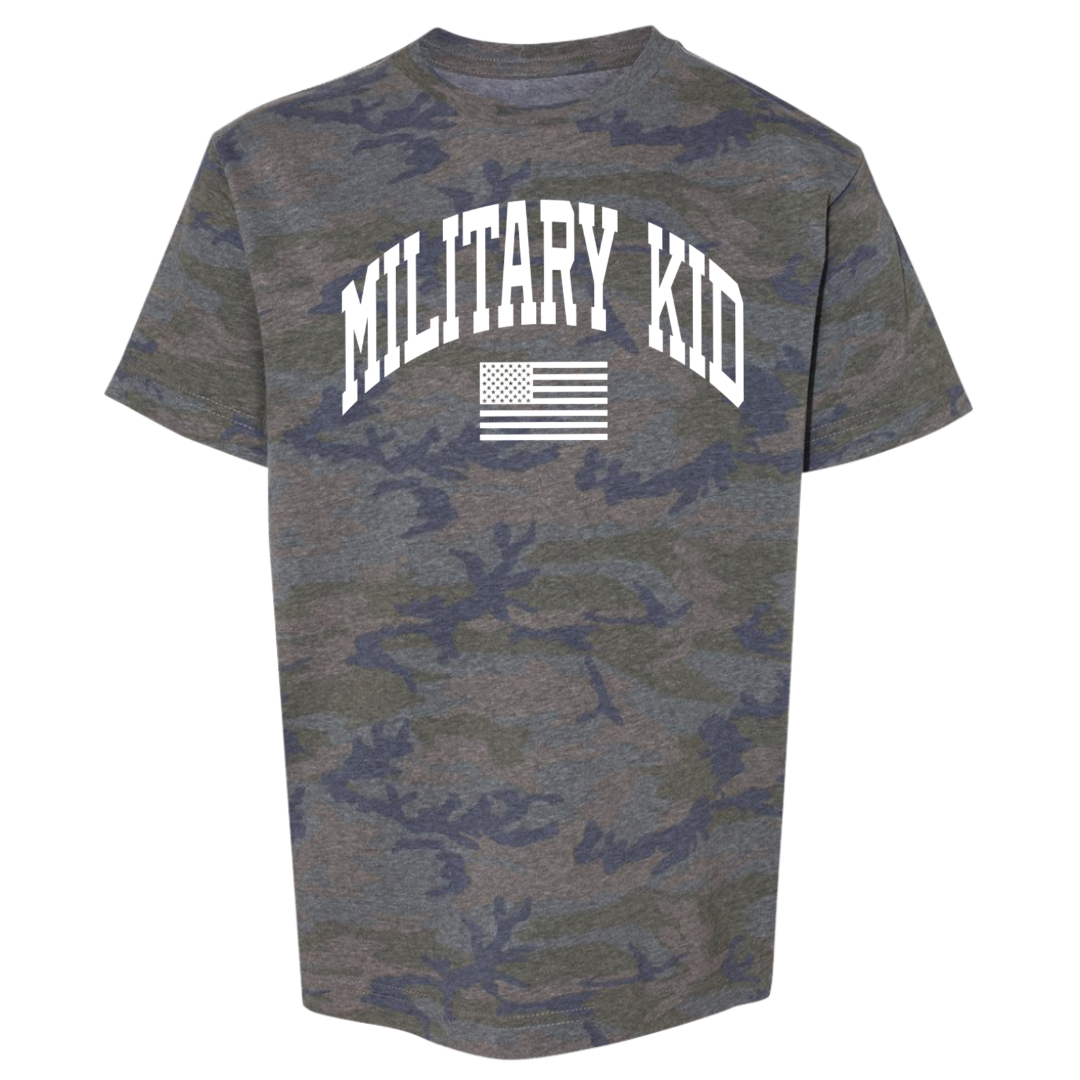 Military Kid Vintage Camo