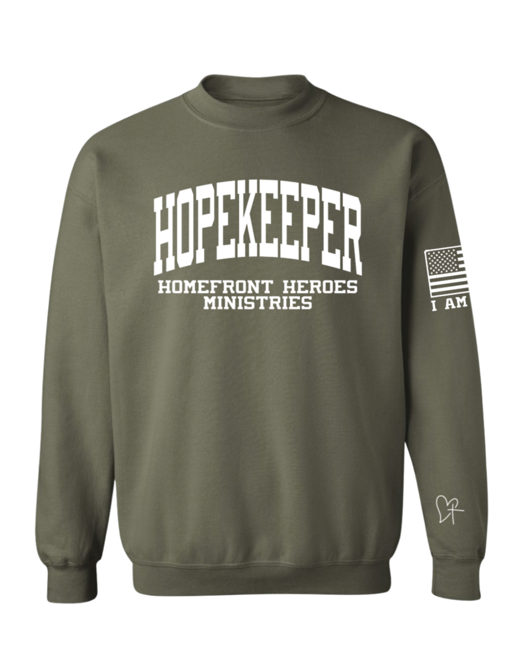 Hopekeeper | Green Sweatshirt