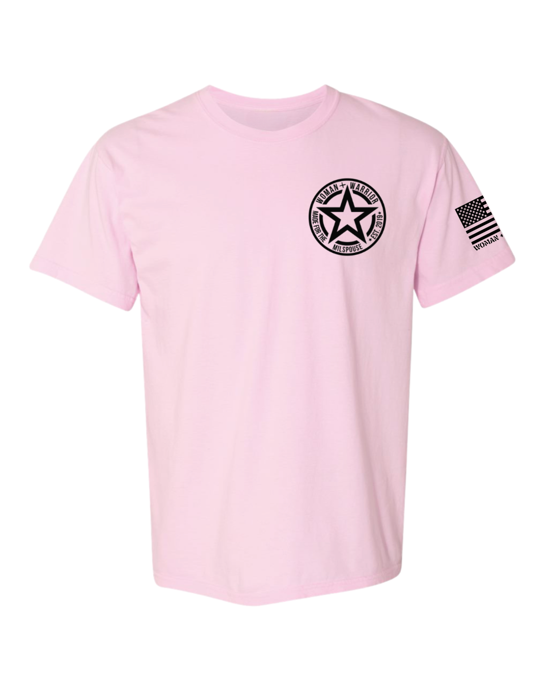 WOMAN + WARRIOR Logo | PINK