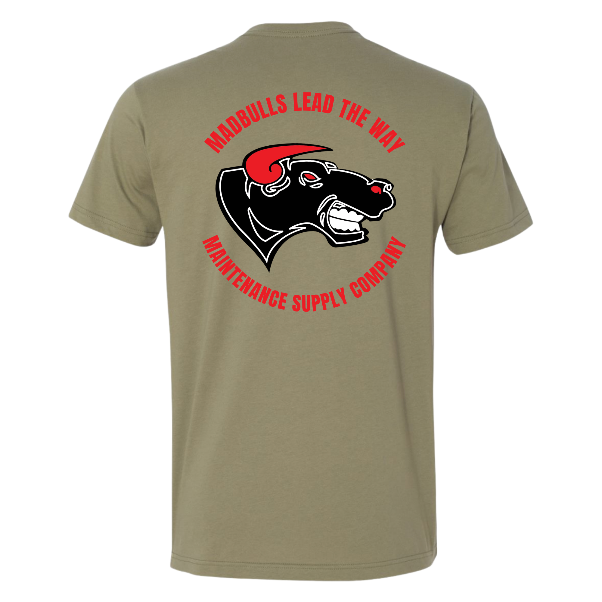 Madbulls Tan T-Shirt | Colored Logo