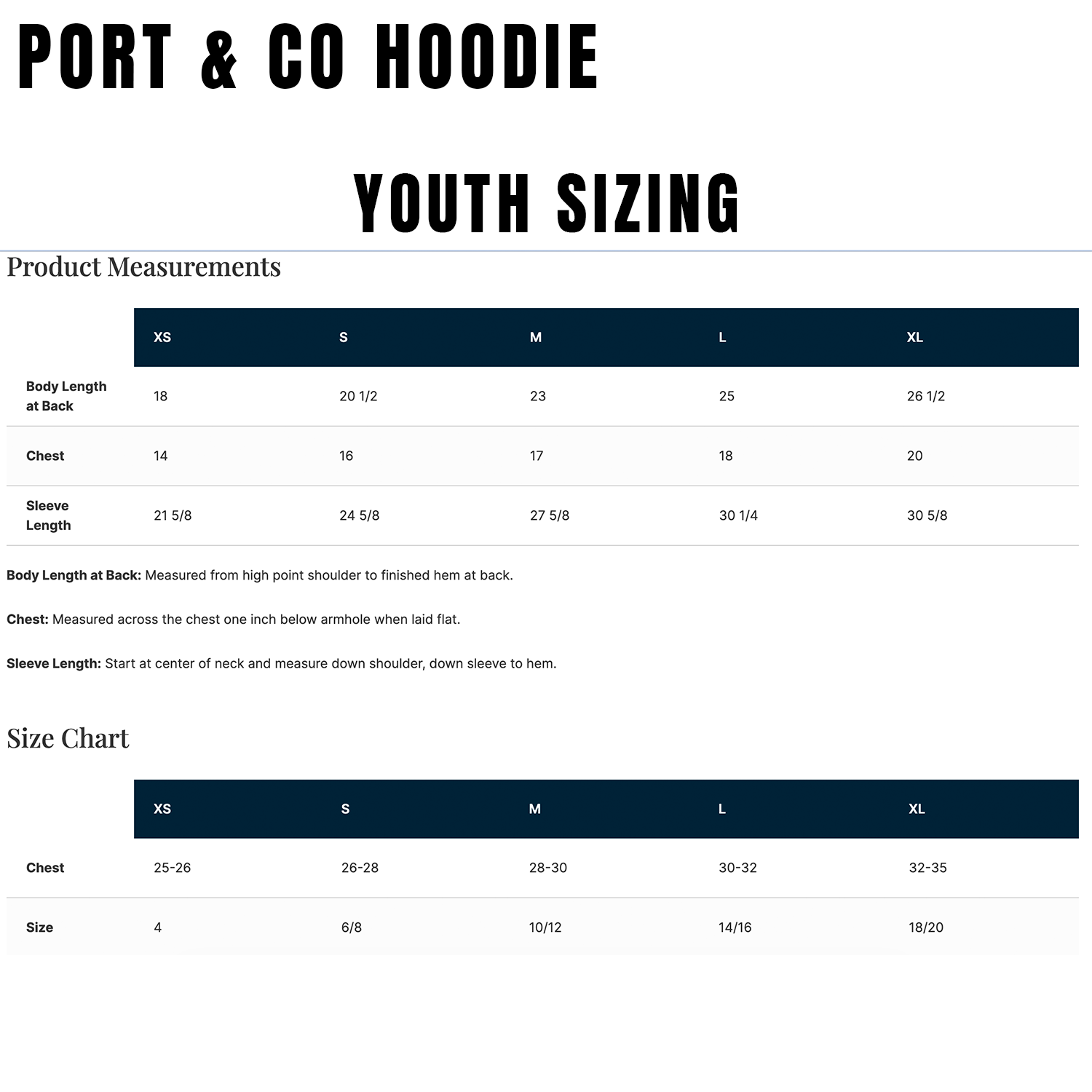 Port and Co Hoodie - Youth Sizing.png (Copy)