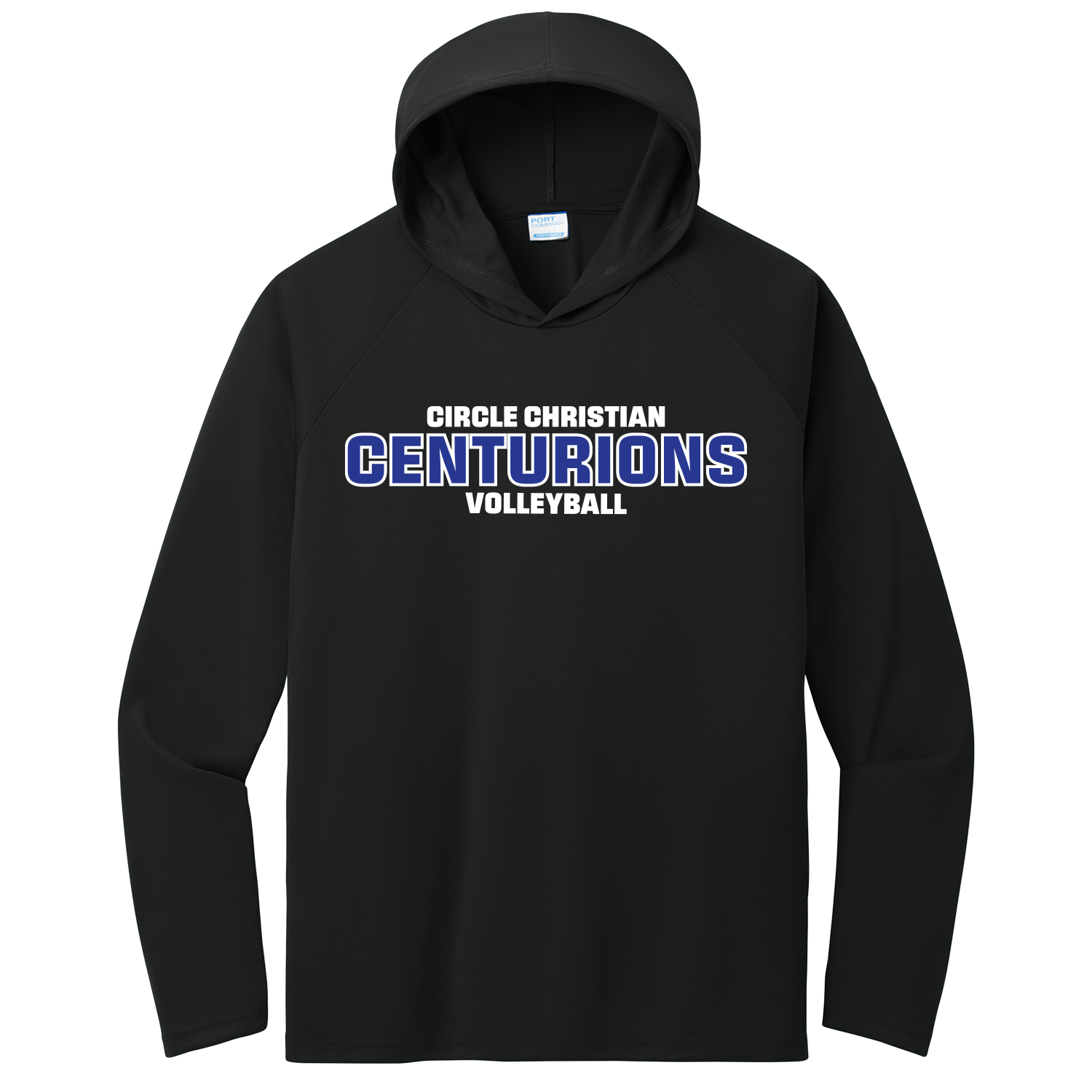 Circle VB - Performance Hoodie - Black.png