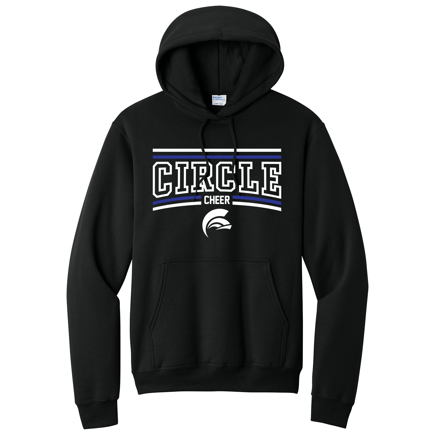 Circle Cheer - Hoodie - Black.png