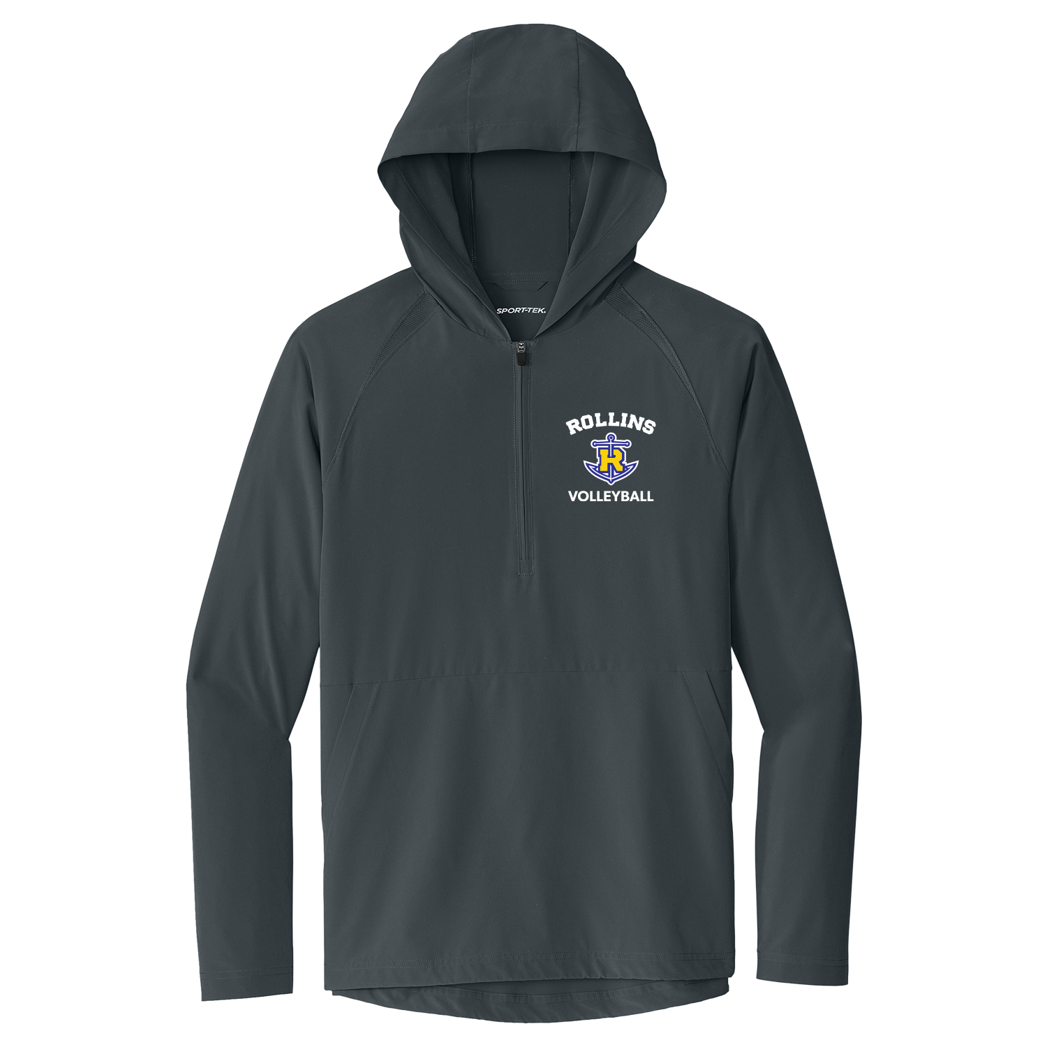Rollins VB - Performance Hooded Jacket - Iron Gray.png