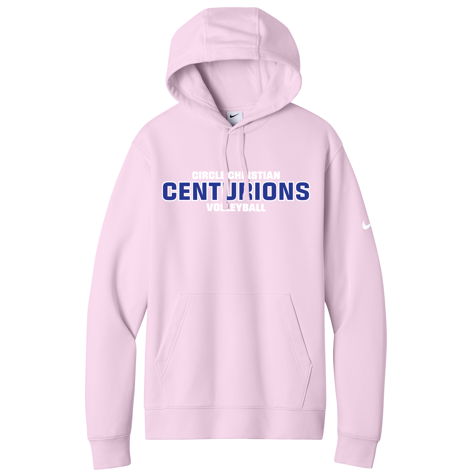 Circle VB - Nike Hoodie - Pink Foam.png