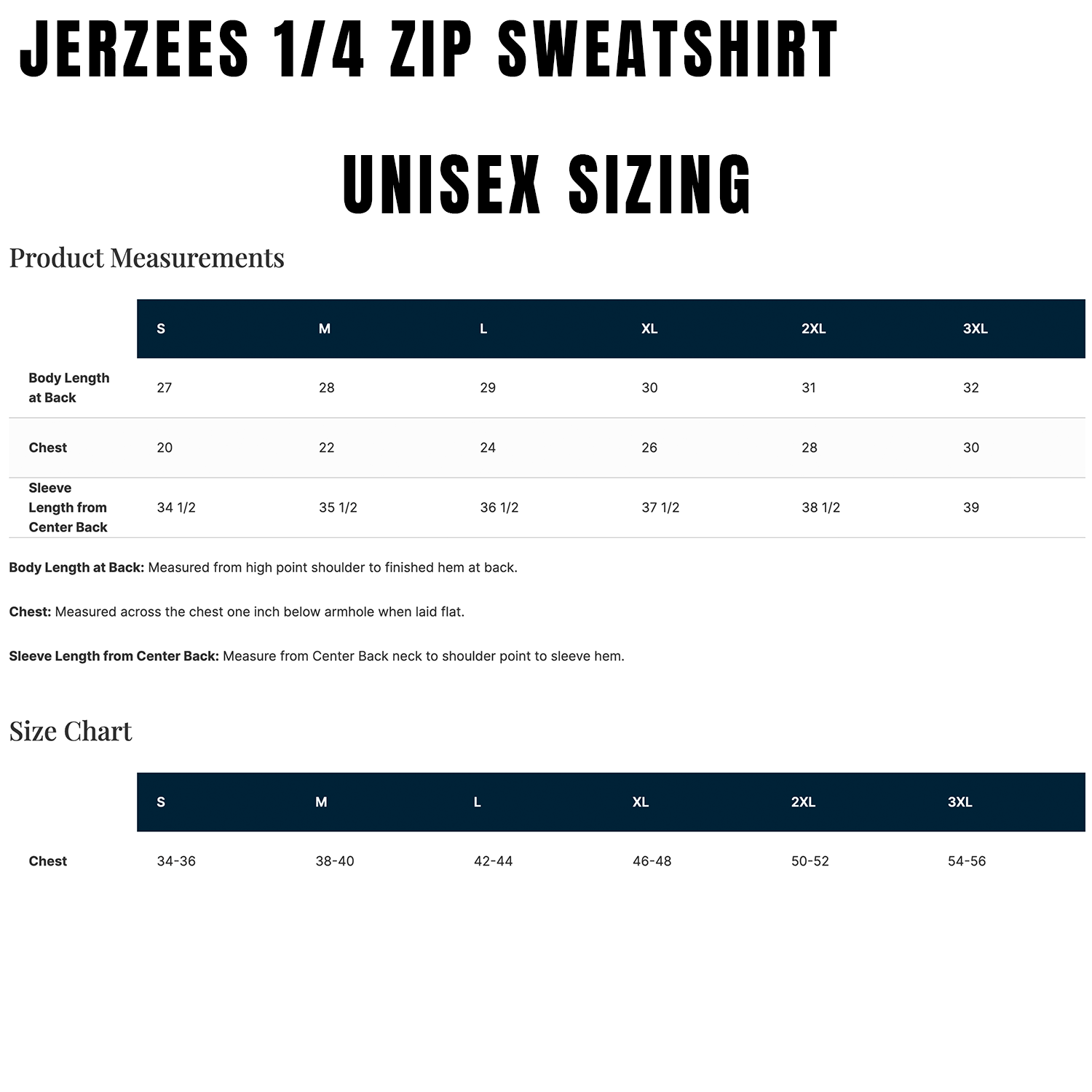 995M Jerzees Quarter Zip Sweatshirt Sizing - Unisex.png