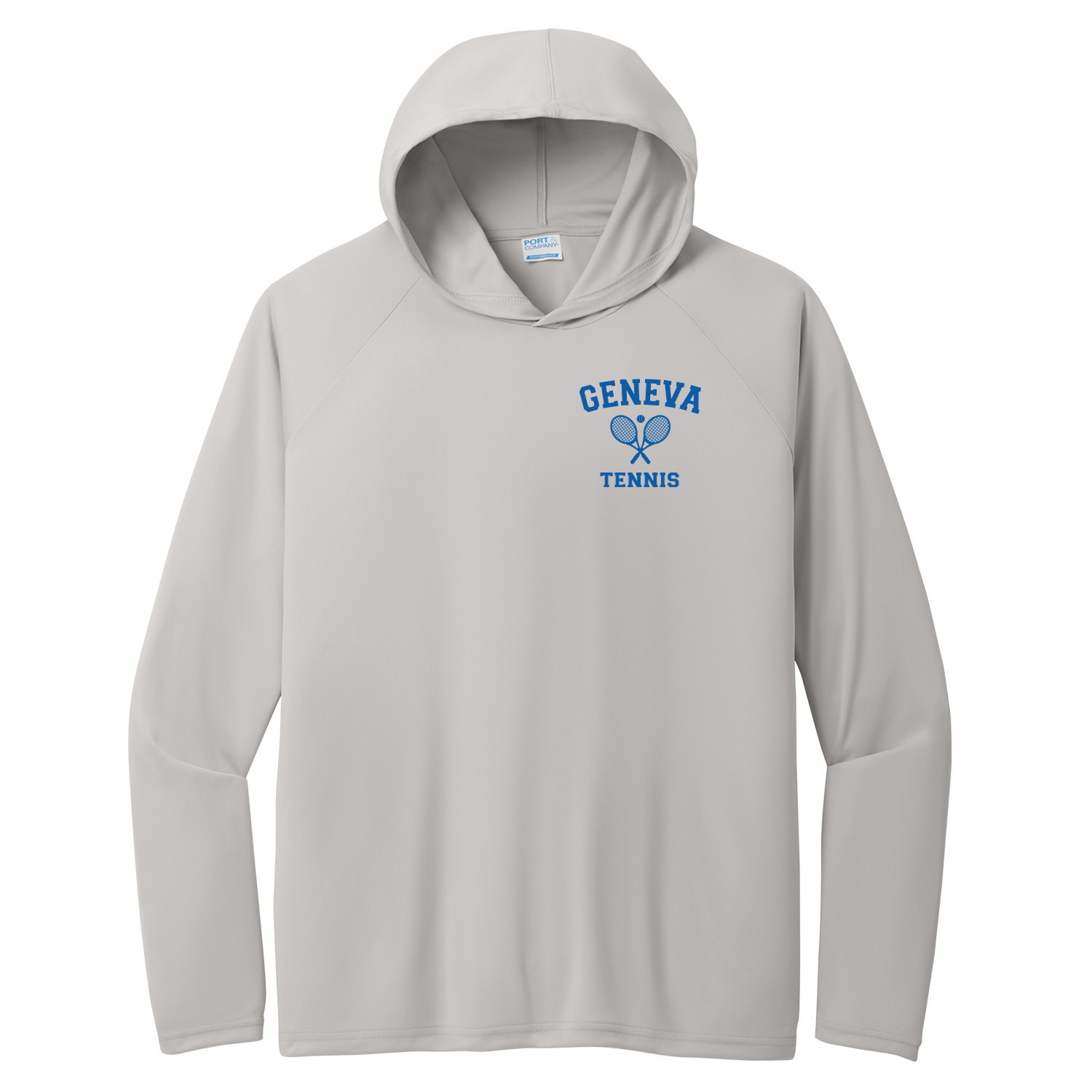 Geneva Tennis - Perf Hoodie - Silver.png