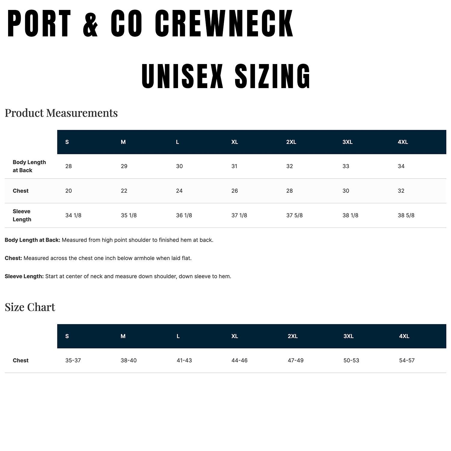 Port and Co Crewneck - Unisex Sizing.png