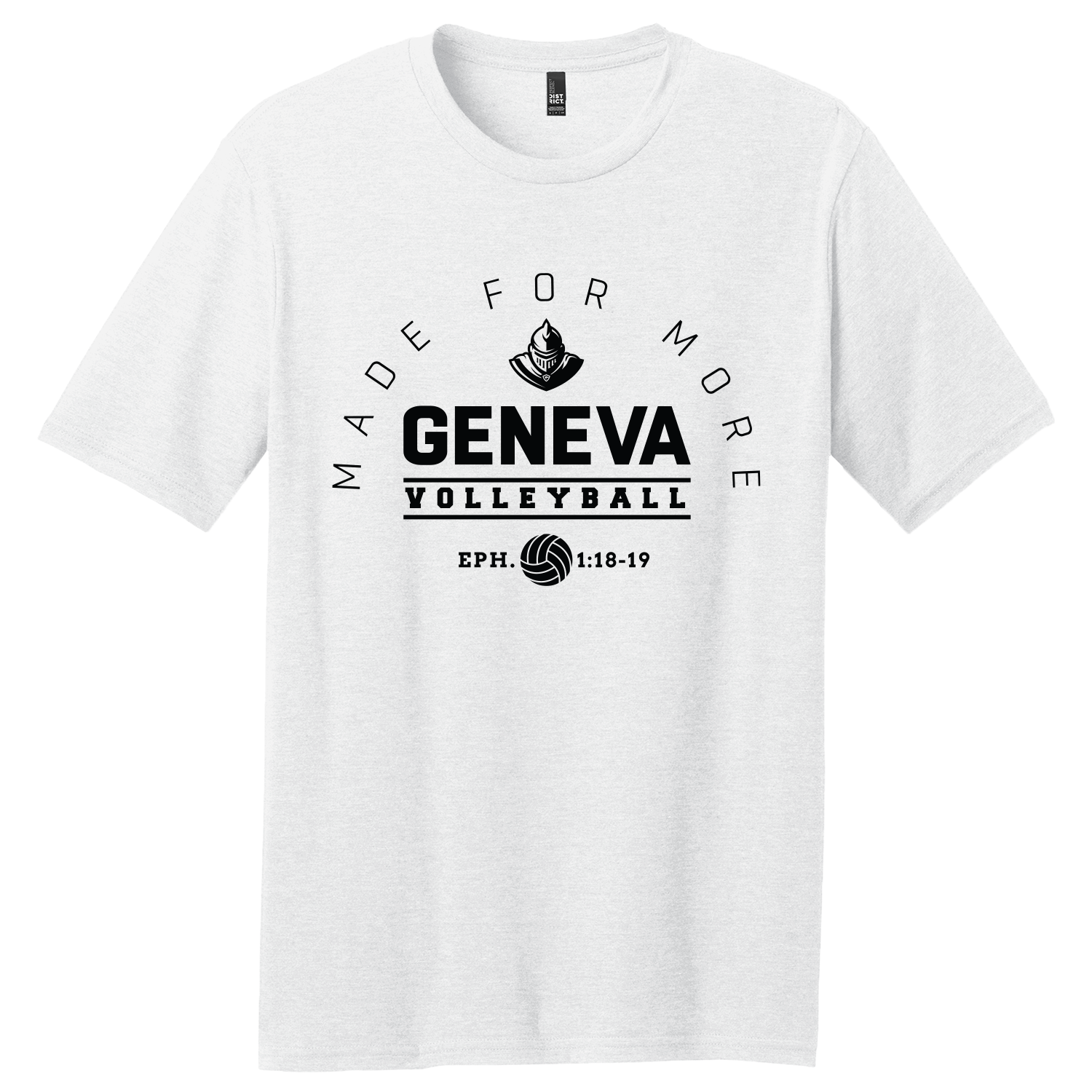Geneva VB - Parent T-Shirt - White.png