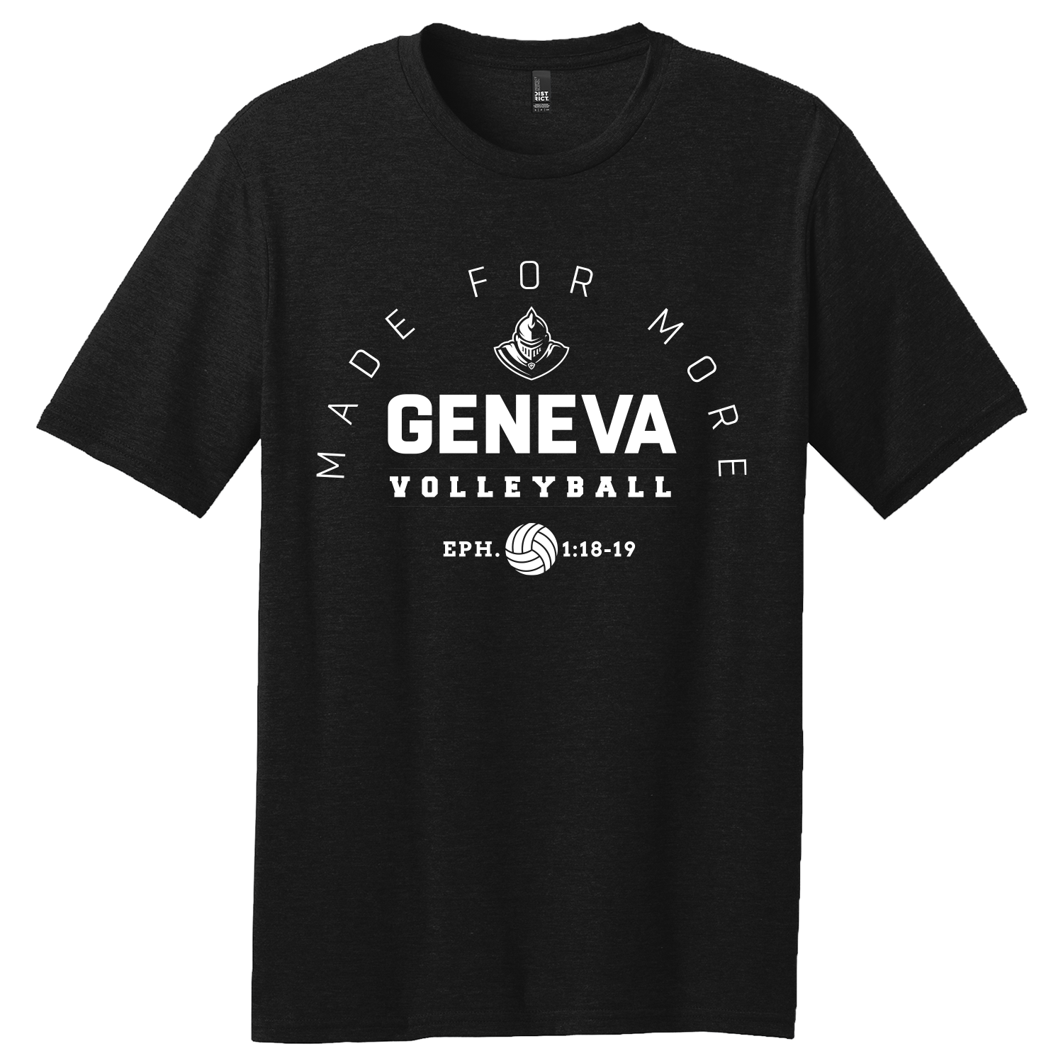 Geneva VB - Parent T-Shirt - Black.png