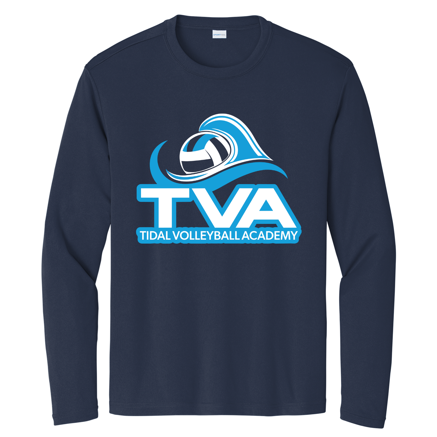 Tidal Volleyball - Long Sleeve Performance T-Shirt
