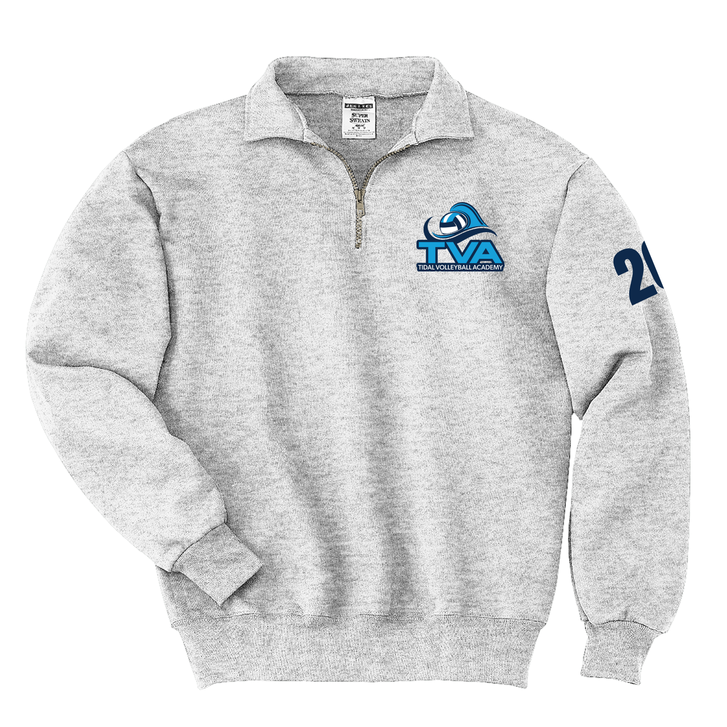 Tidal Volleyball - 1/2 Zip Sweatshirt