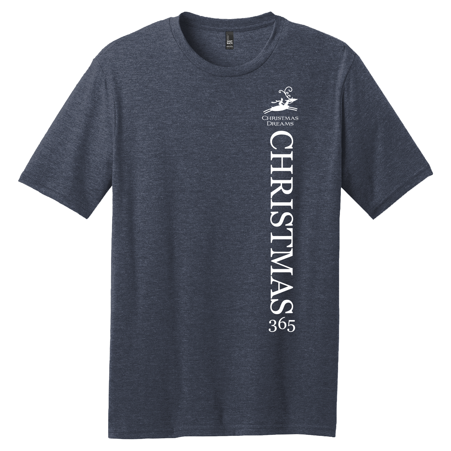 Christmas Dreams - Vertical Logo - Navy - Front.png