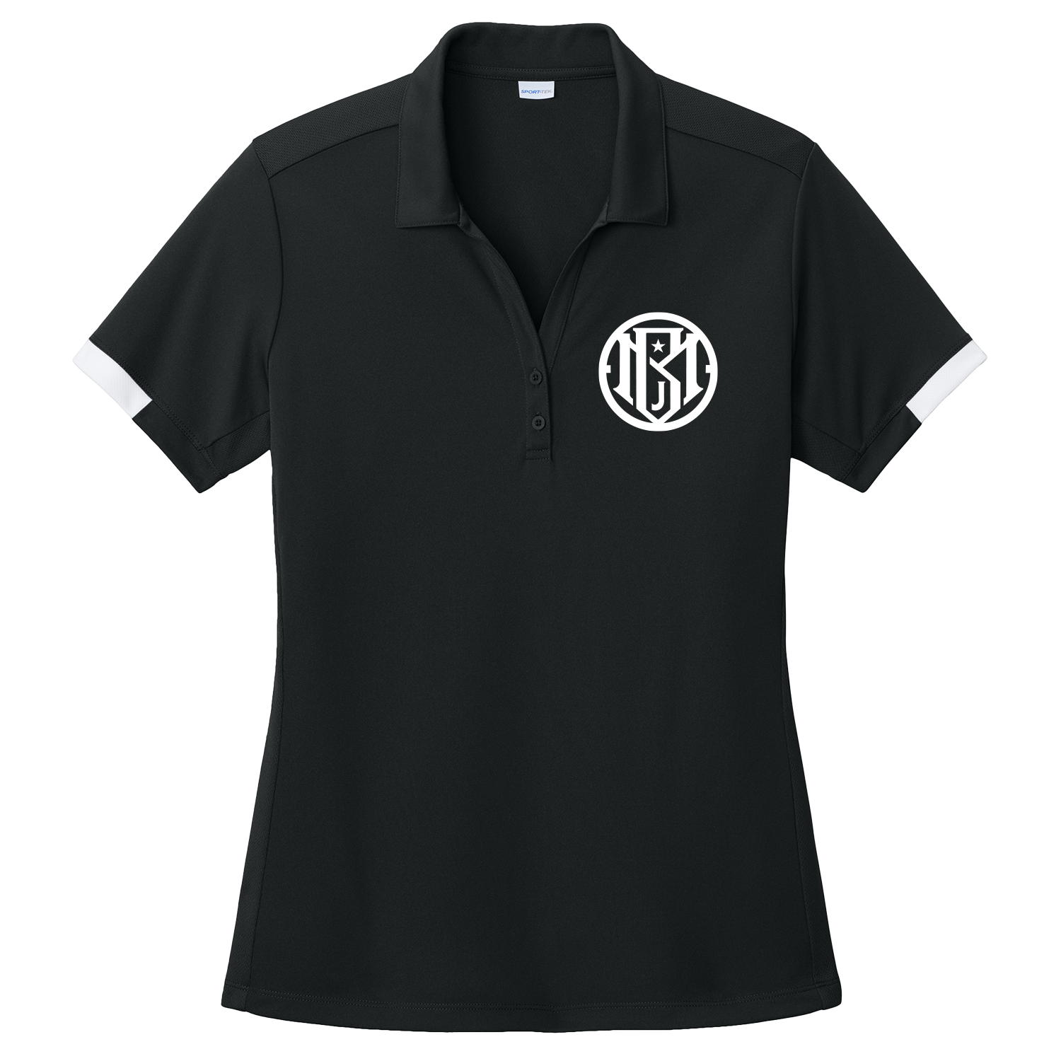 MBJ Elite - Women's Performance Polo - Black.png