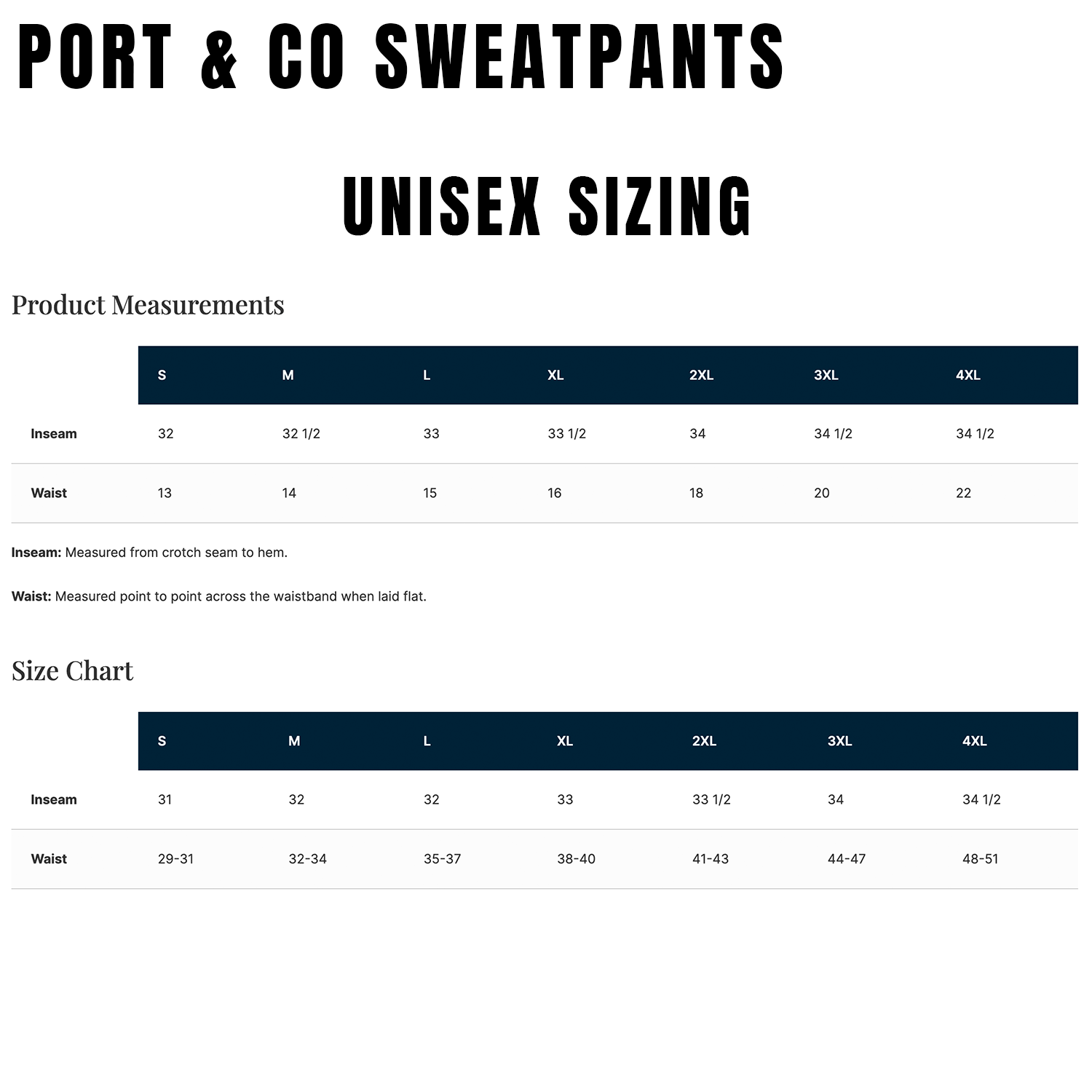Port and Co Sweatpants Sizing - Unisex.png