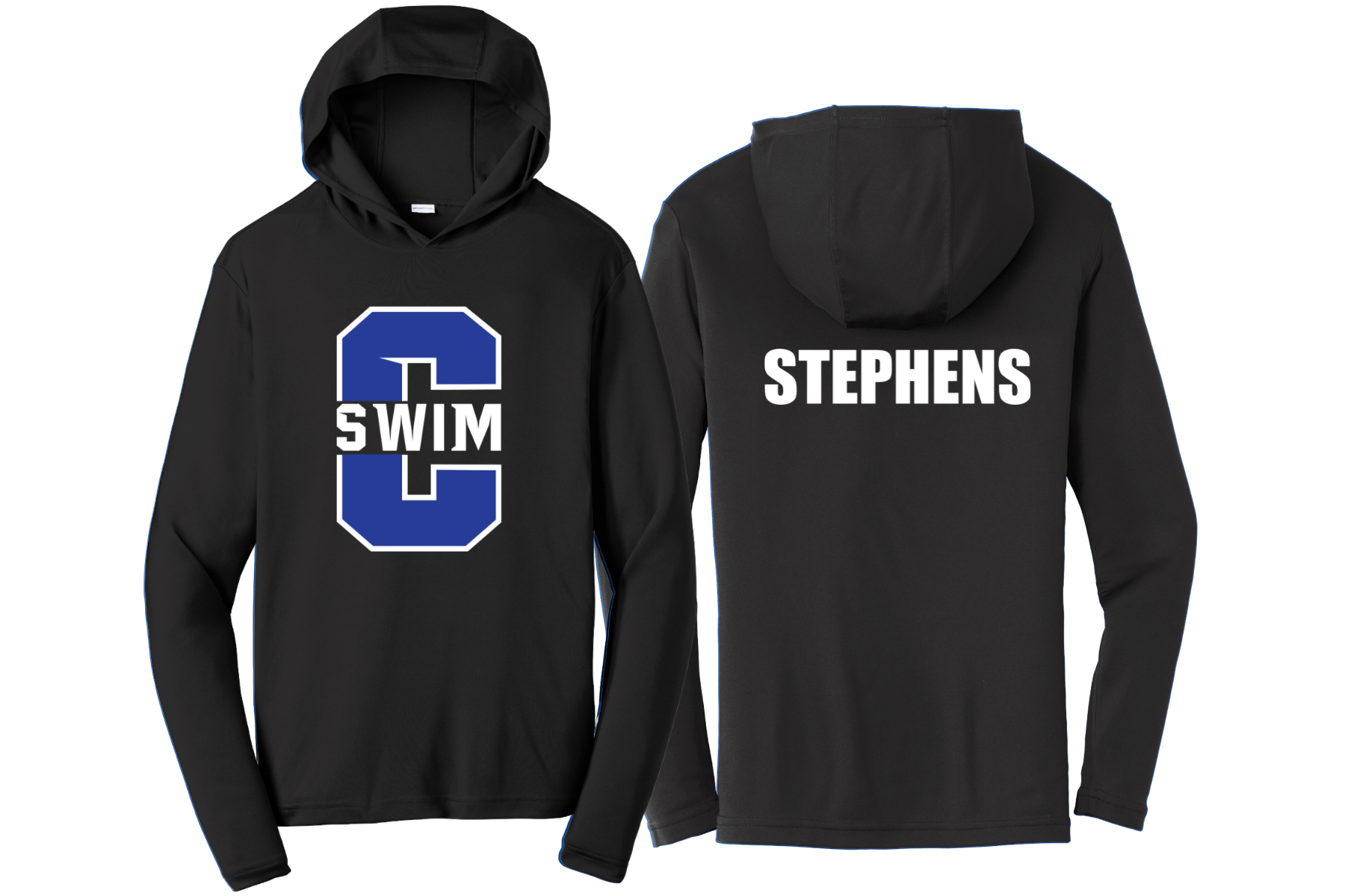 Circle Swim - Hooded Performance T-Shirt