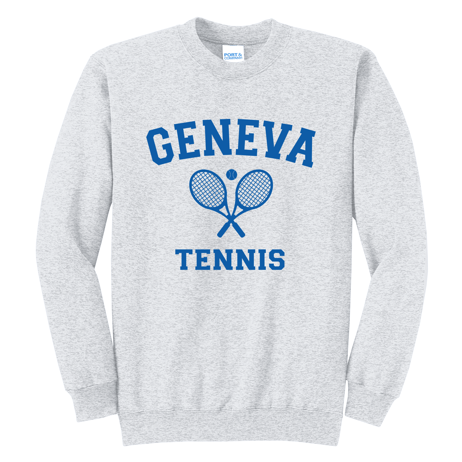 Geneva Tennis - Crew - Ash Gray.png