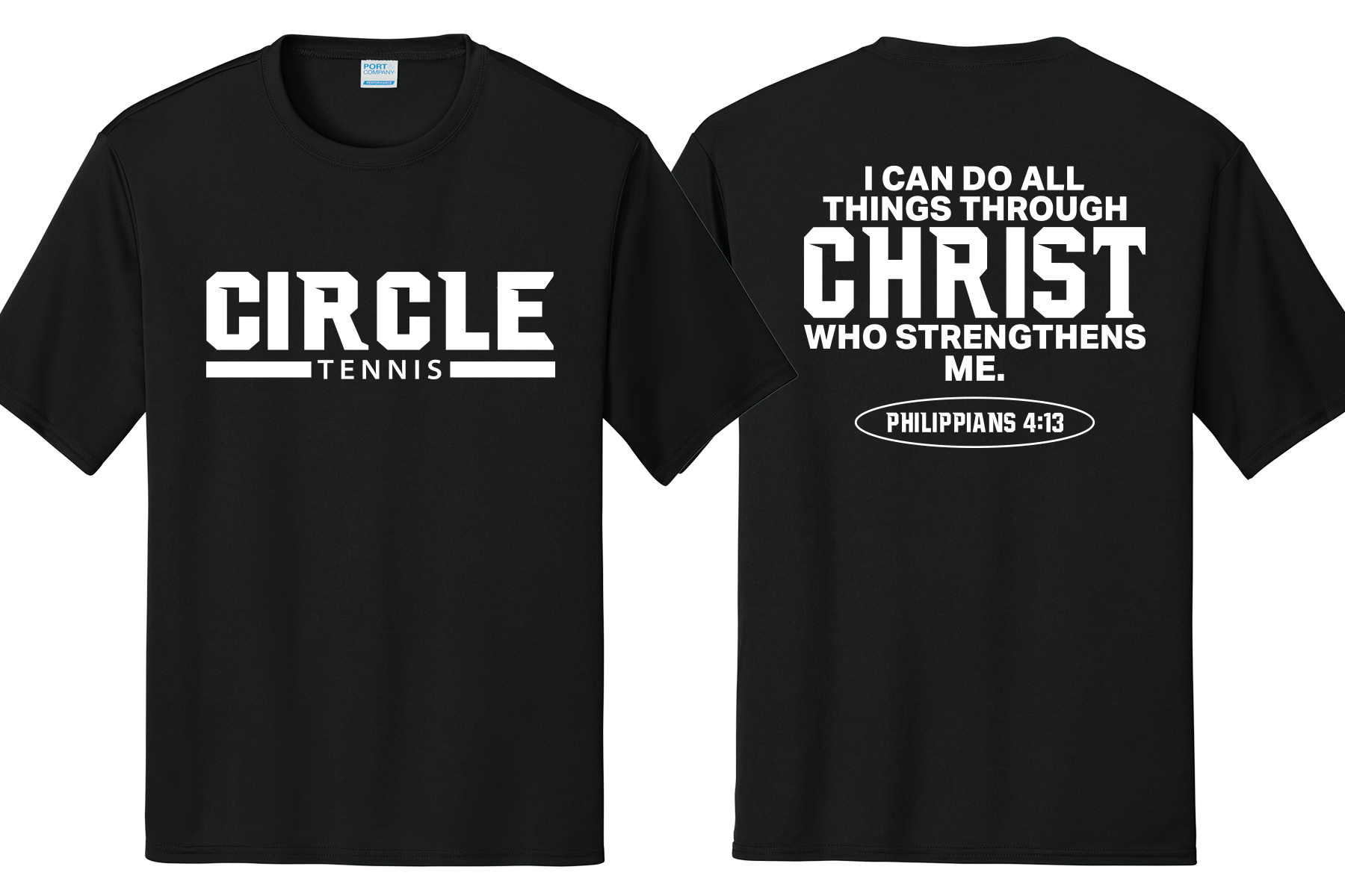 Circle Tennis - Performance SS - Black.png