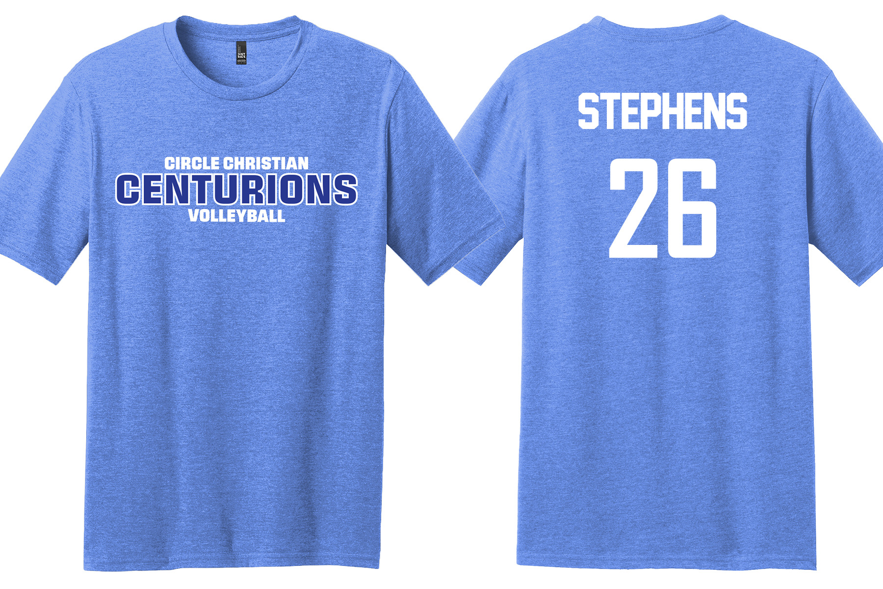 Circle VB - Parent T-Shirt - Royal w Custom.png