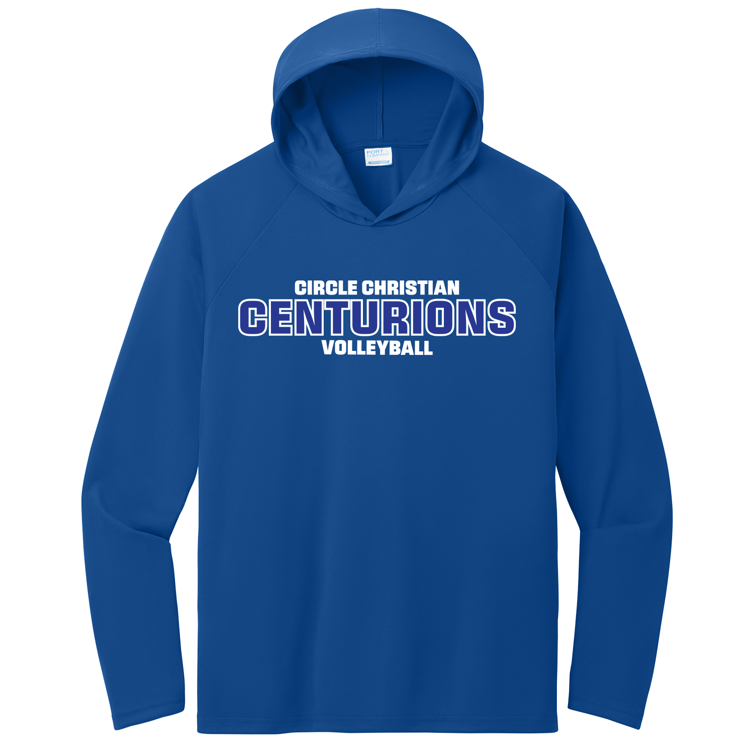 Circle VB - Performance Hoodie - Royal.png