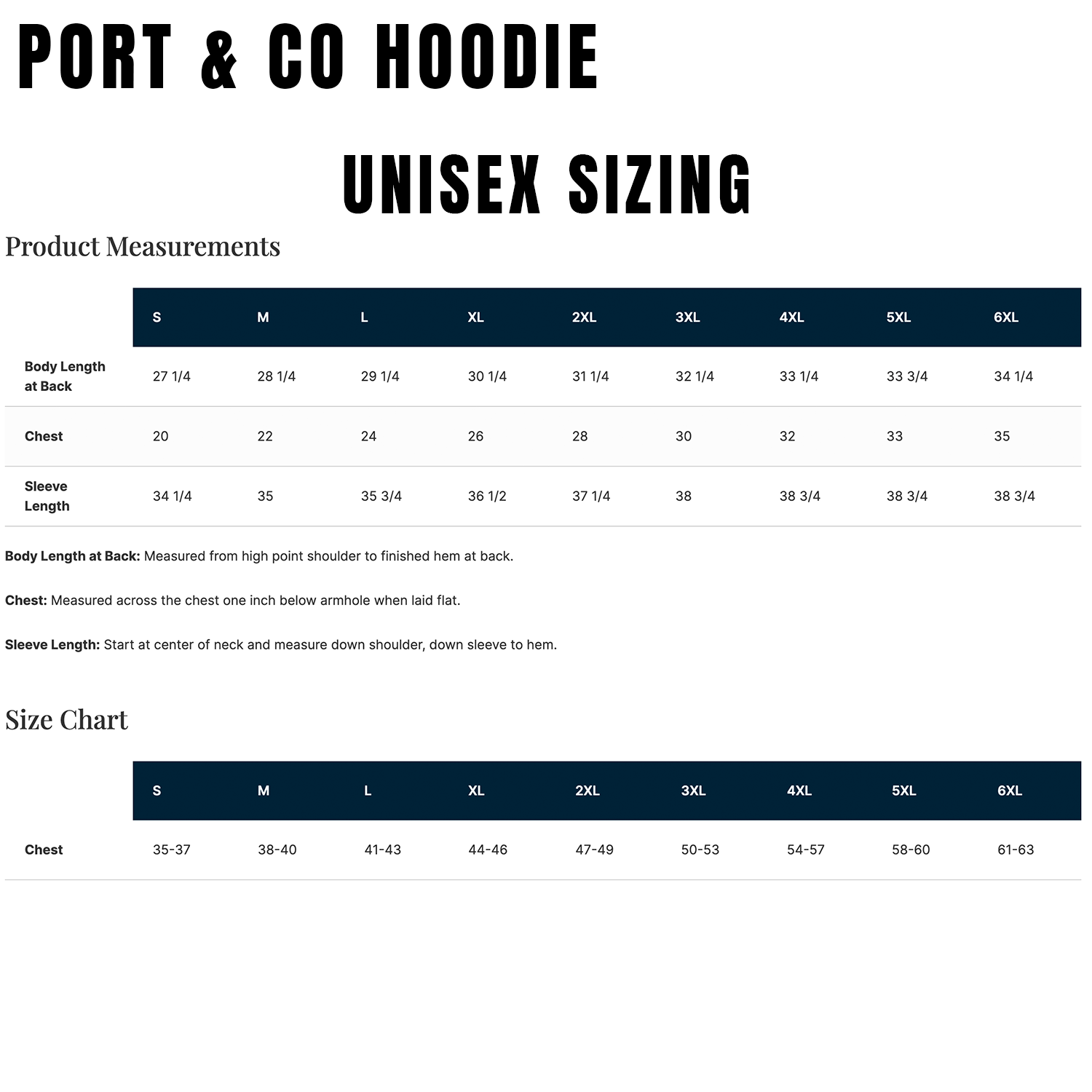 Port and Co Hoodie Sizing - Unisex.png (Copy)