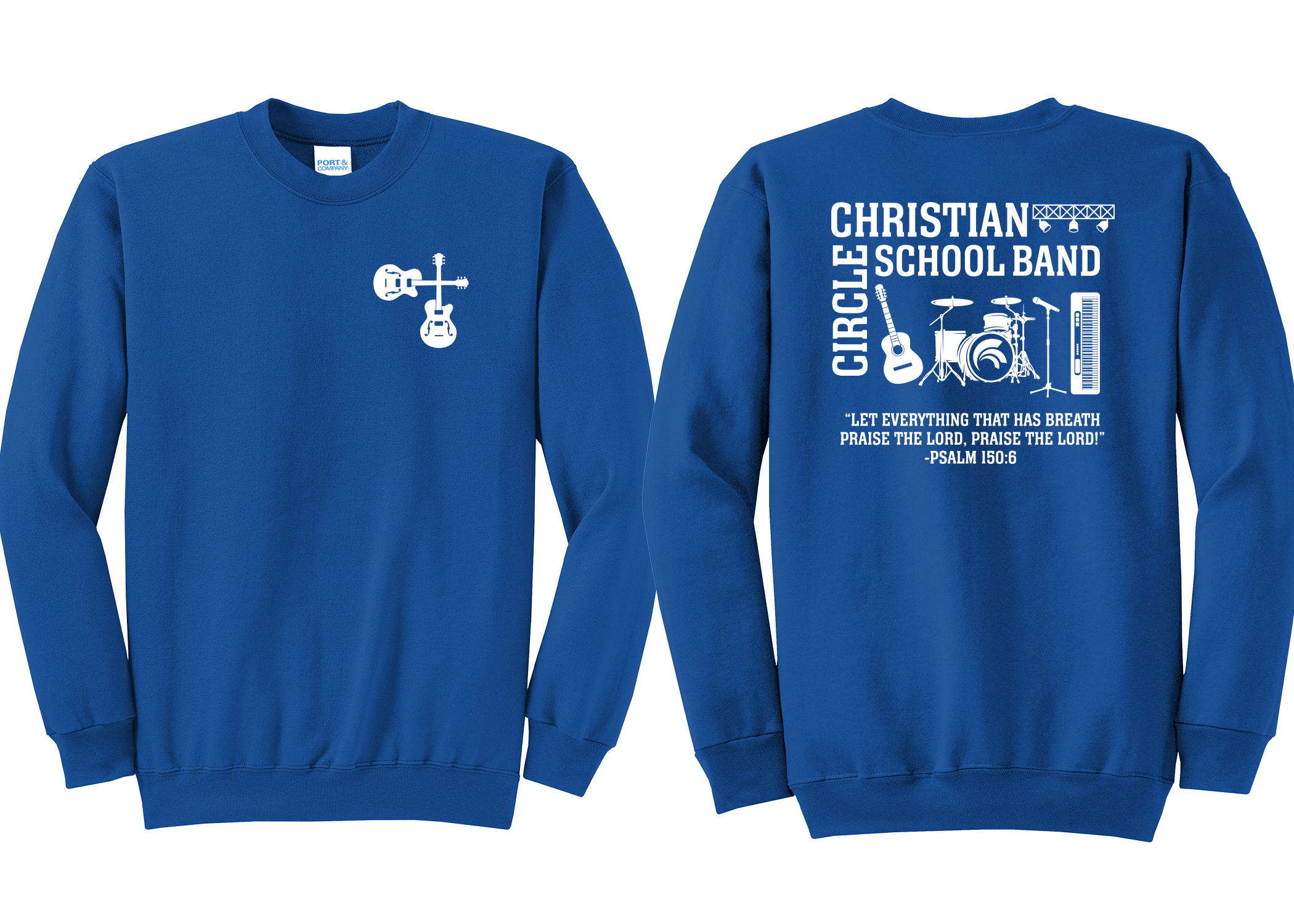 Circle Band - Crewneck Sweatshirt