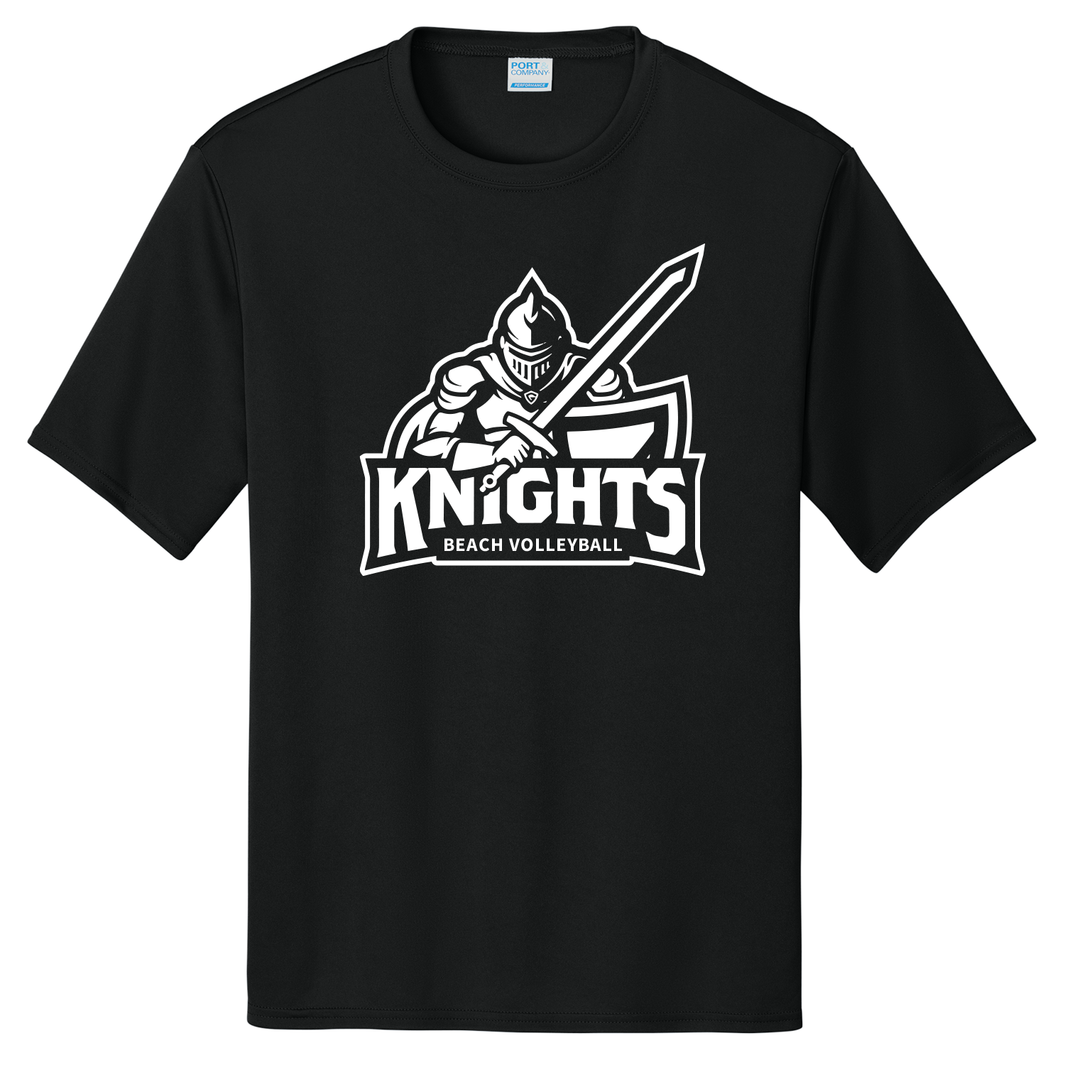 Geneva Beach VB - Performance T-Shirt - Black.png