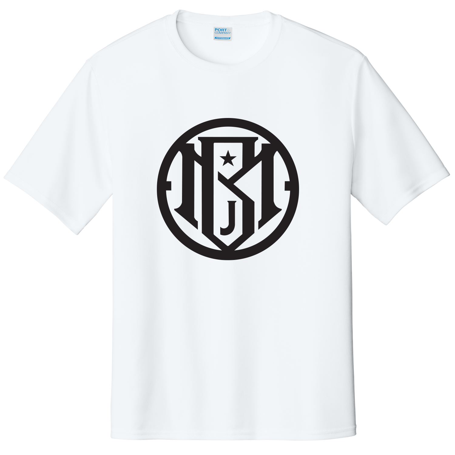 MBJ Elite - SS Dri-Fit T-Shirt - Front - White.png