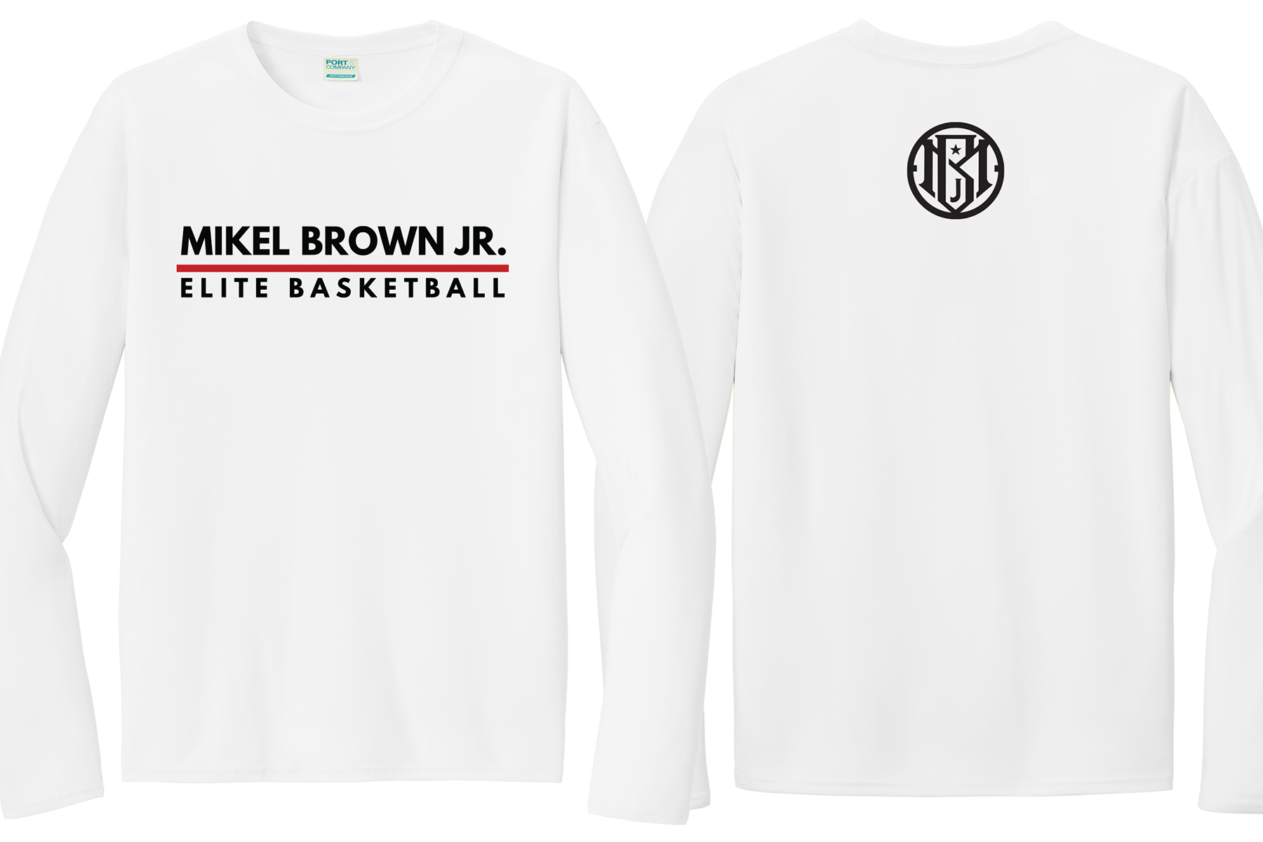 MBJ Elite - LS Dri-Fit - Double Logo - White.png