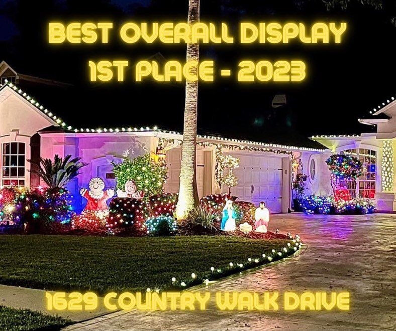 INCREDIBLE is the only word to describe the lights in Eagle Harbor this year. 

Congratulations to all of our neighborhood winners, runner-ups, Eagle Harbor had over 450 votes submitted and the winners are below. 

NOTE: The list of &ldquo;Better Ent