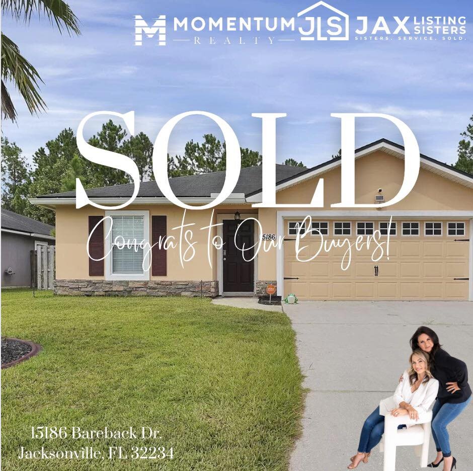 Another home SOLD with JLS ❤️

These first-time home buyers were ecstatic that we were able to negotiate an amazing deal on their behalf 💃🏻

Lower price ⬇️
Brand new roof 🏠 
 &amp; thousands toward closing costs 💰💰

We can do the same for you, t