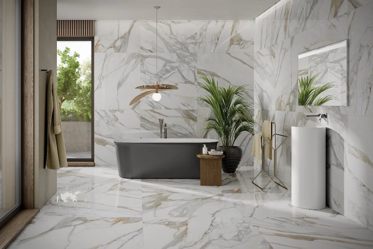 Tile Drenching: The Bold Design Trend Covering Every Surface