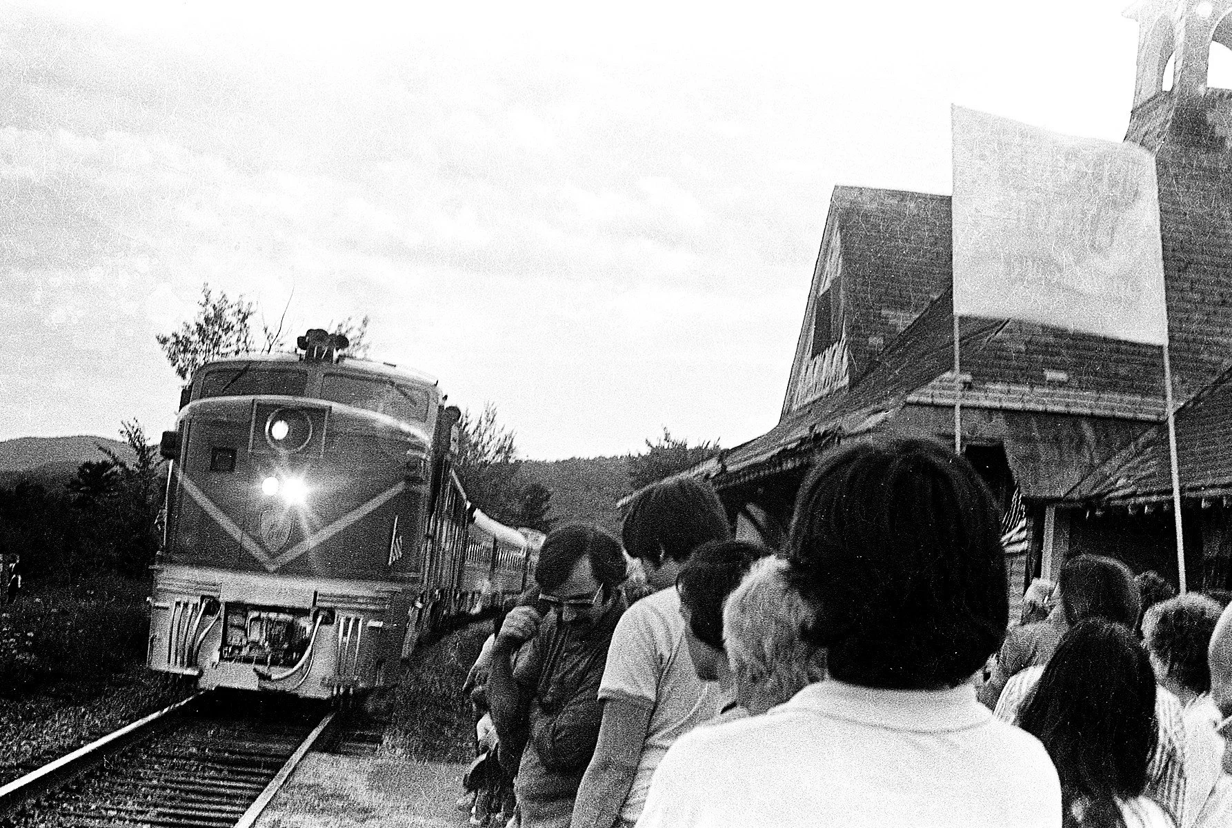 AMTRAK Returns to Westport Station, 1974