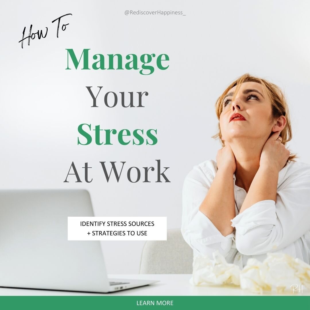 Learn how to manage stress at work. In this must-read post, you'll identify the source of your stress and have access to my best strategies to build resilience, reduce your stress levels, and perform at your best on the job. 

💪🧘💕 Prioritizing you