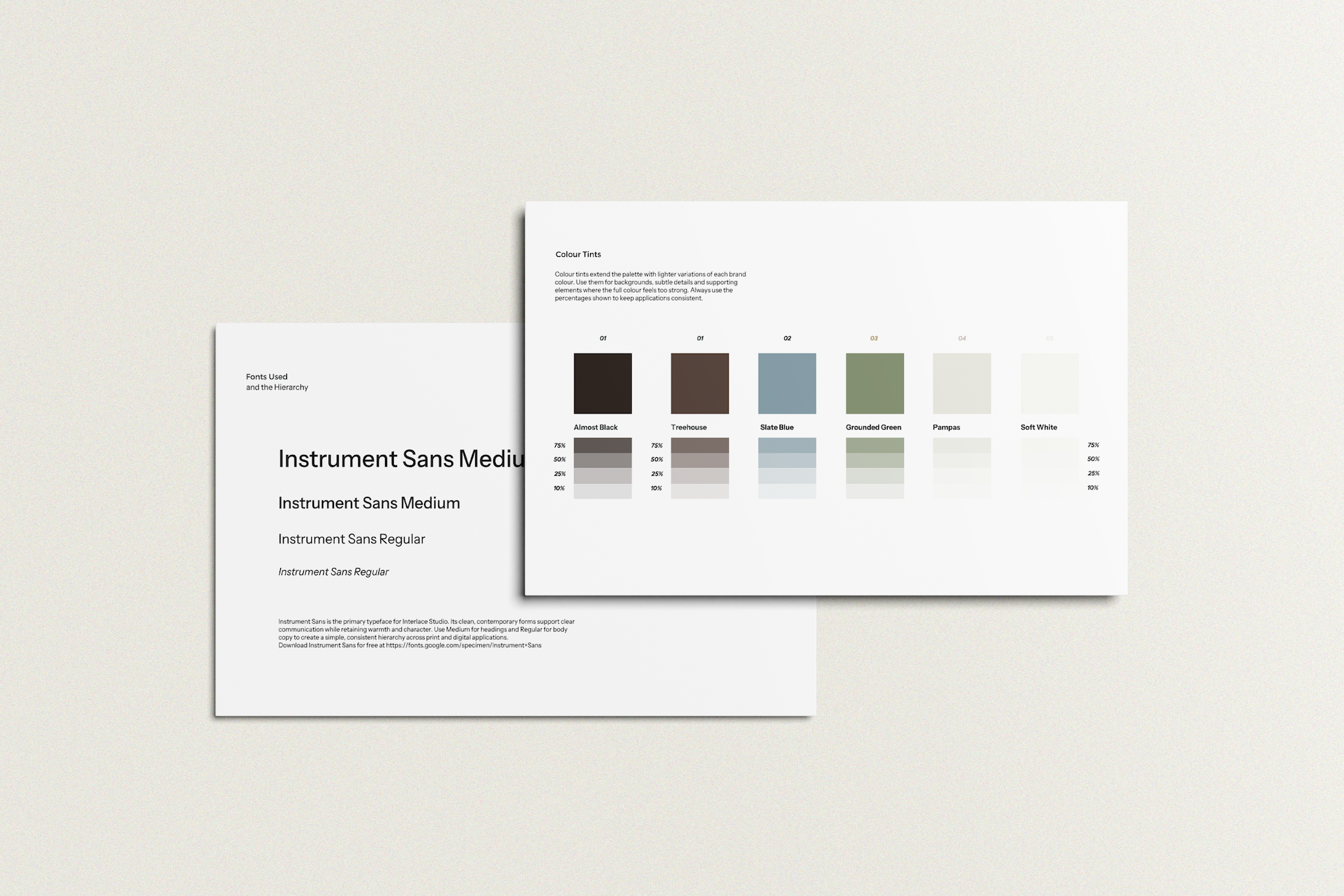Interlace brand guidelines slides