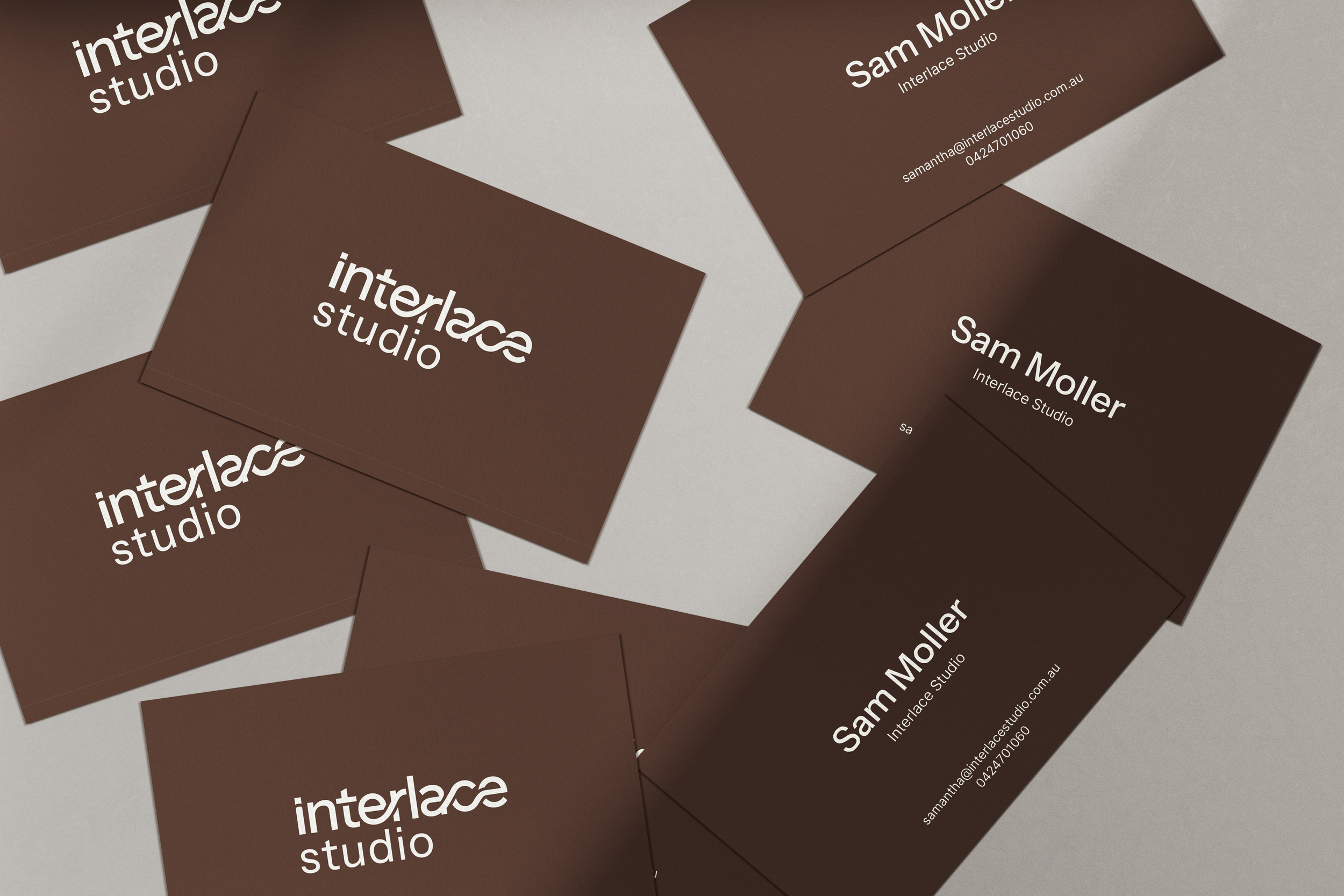 Interlace business cards