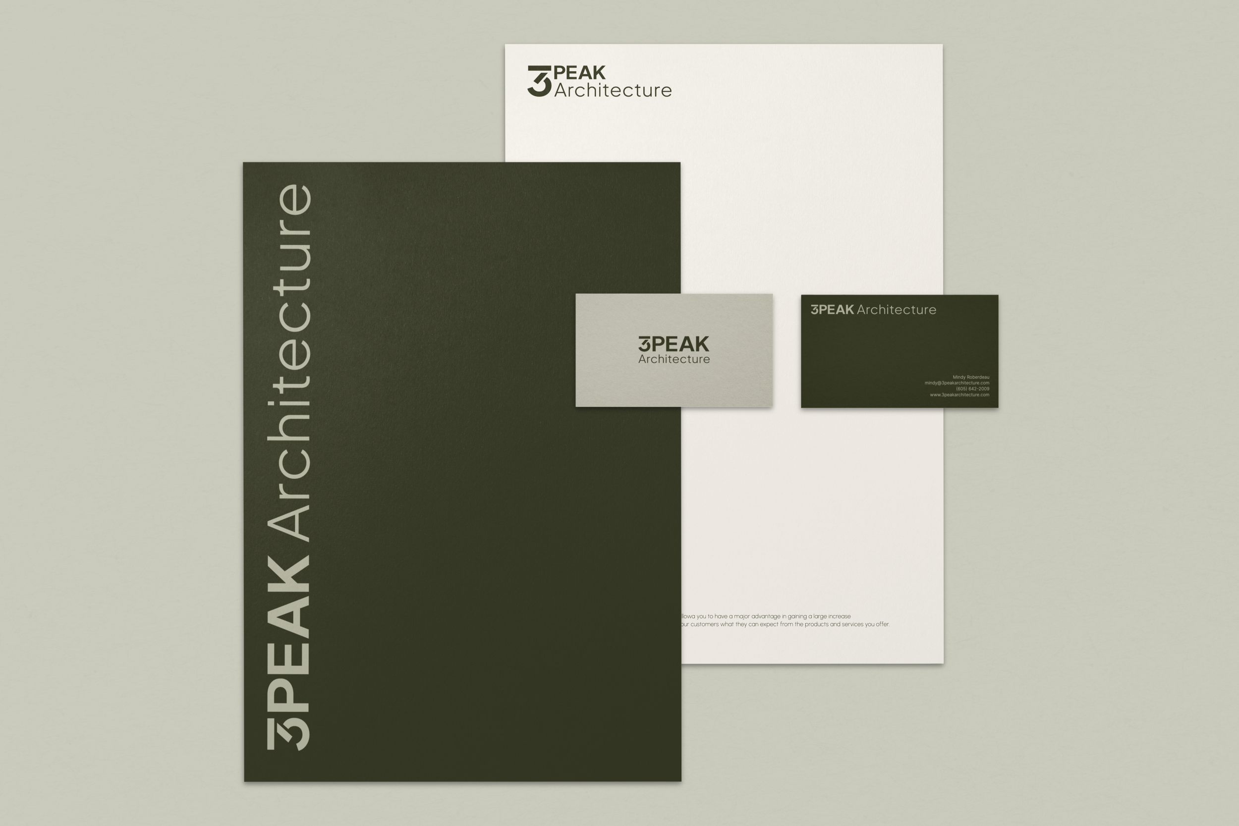 print collateral design materials