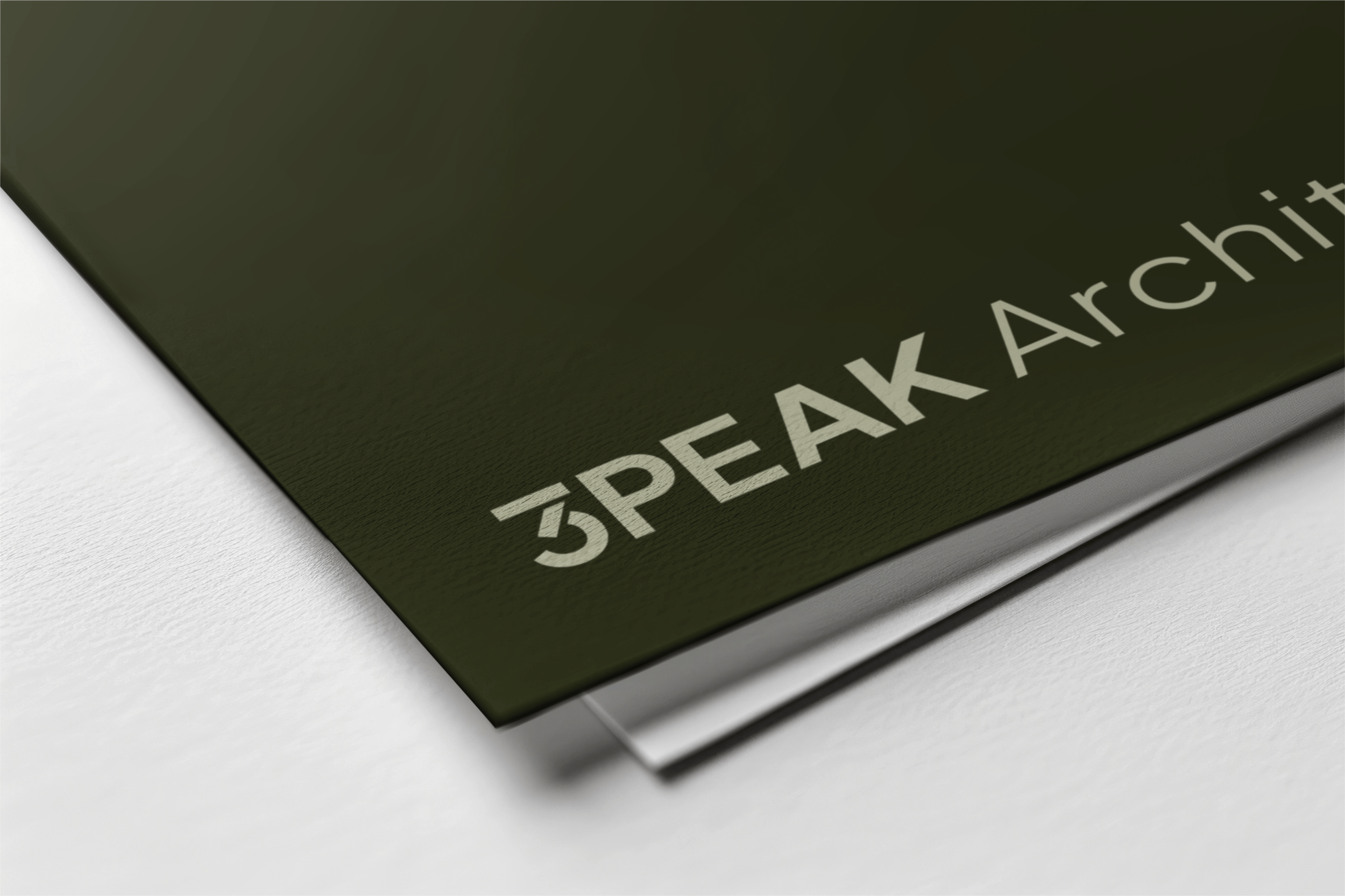 architecture firm brand collateral example