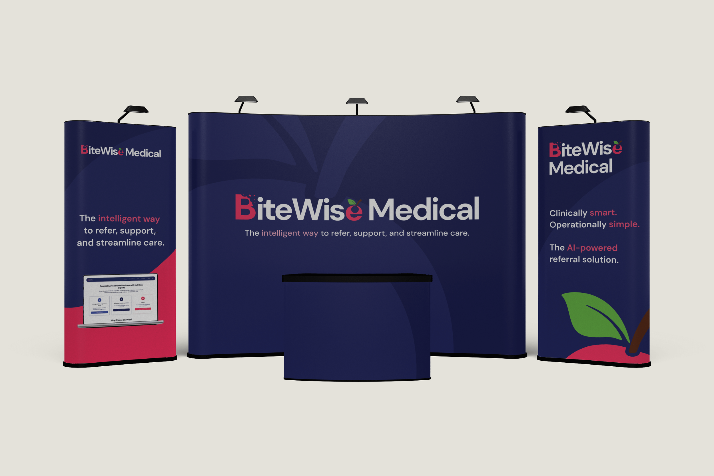 Conference booth design for nutrition business